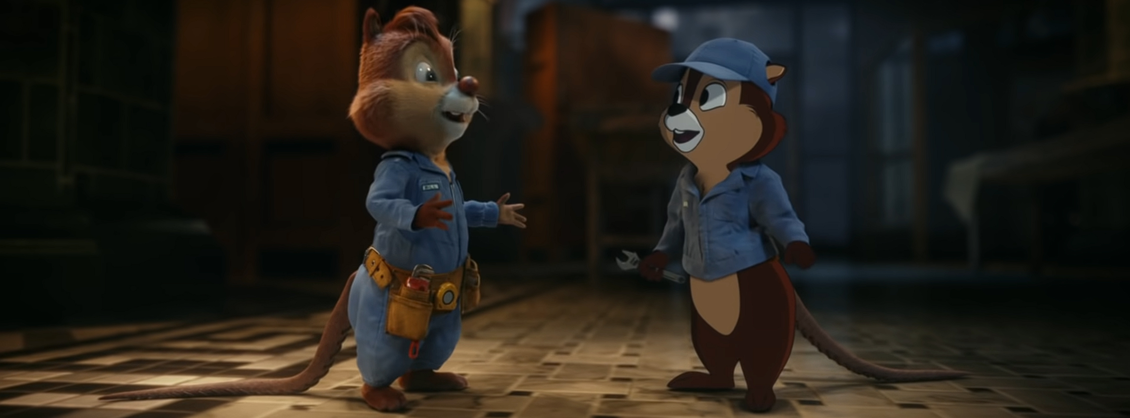 Chip and Dale in disguse